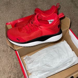 Puma Boys 12C runs small.